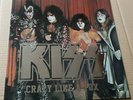 kiss - crazy like a fox   - 2 x lp- clear  vinyl -dif.sleeve