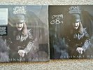 SIGNED OZZY OSBOURNE ORDINARY MAN LITHO WITH DELUXE SILVER SMOKE COLORED VINYL