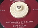 DUETO CABAÑA-los Méndez Y Los Garcia-el Bracero Y La Mesera-ranchera COLONIAL.