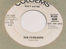Hoyt Axton PSYCH 45 (Colgems 1005 PROMO) San Fernando/Ten Thousand Sunsets VG