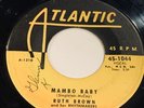 RUTH BROWN Mambo Baby  Somebody Touched Me 45 1st ATLANTIC 1044 1954 VG+ wol