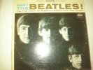 THE BEATLES-MEET THE BEATLES VINYL LP very good  Capitol green 1969 ROCK PSYCH