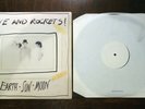 LOVE AND ROCKETS   - Earth Sun Moon LP - White Label Promo - Mint/Exc RARE ***