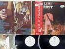 NEIL YOUNG & CREAZY HORSE LIVE RUST REPRISE RECORDS P 5576R JAPAN OBI PROMO 2LP
