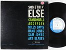 Cannonball Adderley - Somethin' Else LP - Blue Note - BST 1595 Stereo RVG