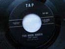 TINY LEWIS 45 'TOO MUCH ROCKIN' USA TAP KILLER 1959 R&B ROCKABILLY STROLLER VG+
