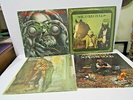 5-ALBUMS-JETHRO TULL-HEAVY HORSES-STORMWATCH-SONGS FROM THE WOOD-LIVE-AQUALUNG-