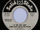 Northern Soul 45 JOHNNY BARTEL If This Isn't Love SOLID STATE promo HEAR