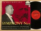 TSCHAIKOWSKY 5.Symphony LOVRO VON MATACIC 1961 ED1 SUPRAPHON STEREO MINT