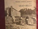 Lead Belly, Musicraft, 5-Record Set, 78 RPM, Blues, Record
