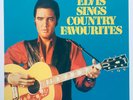ELVIS PRESLEY- GREAT IMAGE ON THIS  RED LABEL COUNTRY FAVOURITES