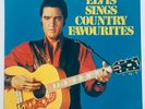 ELVIS PRESLEY- GREAT IMAGE ON THIS  WHITE LABEL COUNTRY FAVOURITES