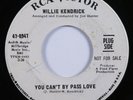 Northern Soul 45 WILLIE KENDRICK You Can't By Pass Love RCA VICTOR promo HEAR