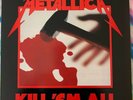 METALLICA - KILL 'EM ALL US EARLY CLUB EDITION EX/EX                         