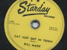 MEGA-RARE STARDAY ROCKABILLY 78 = BILL MACK Cat Just Got In Town