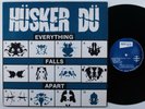 HUSKER DU Everything Falls Apart REFLEX EP NM/VG++ 45rpm w/insert  