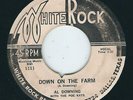 TX Rocker Al Downing WHITE ROCK 1111 Down on the farm / Oh   Babe ? 1st label
