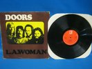 RECORD ALBUM THE DOORS L.A.WOMAN Yellow Background