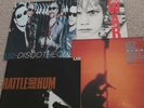 U2 Job Vinyl x 4  LPs  War, Discoteque, Under a Blood Red Sky, Rattle and Hum