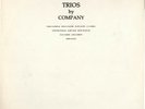 Company Trios Derek Bailey Peter Brotzmann Evan Parker Incus 51 UK Orig
