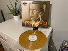 David Bowie - Heathen Vinyl Record - Platinum & Orange Swirl - Limited - ISO-USA