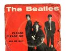 THE BEATLES(45 RPM-ITALY) QMSP 16346 BLUE LABELS “PLEASE PLEASE ME” 1963