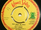 RARE - Billy Harner – What About The Music. Kama Sutra – 2013 029, UK, 1971.