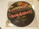 Iron Maiden Picture Disc Piece of Mind hype stickr, ozzy sabbath, slayer, priest