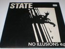 The STATE - No illusions ep 1983 1st Press Statement SS Decontrol Necros F.U.'s