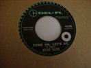 RITCHIE VALENS 45 COME ON,LET'S GO/FRAMED DEL-FI 4106