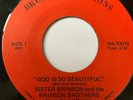 Rare Atlanta Gospel Soul 45/ Sister Brinson & Brinson Bros 