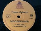 FOSTER SYLVERS Misdemeanor EP 2007 Pride ORIG US PRESS breakbeat disco funk