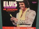 Elvis Presley RCA PB-10278 TROUBLE 45 W/ Sleeve 1975 Tan MINT