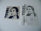 TOURS 'LANGUAGE SCHOOL' 45 UK PRIVATE PRESS '79 BLUE PLASTIC SLEEVE INSERT PROMO