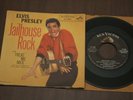 Elvis Presley 45 Jailhouse Rock Treat Me Nice pic sleeve Clean 7