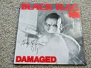 Black Flag Damaged Vinyl Pressing Hand Signed By Greg Ginn