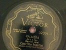 VINTAGE PREWAR CUBAN BOLERO SON 1934 VICTOR 32094 CUARTETO MACHIN PALMERA