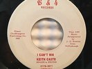 LAST 1  KEITH CASTO I Can't Win /I'll Get By B&4 RECORDS RARE ROCKABILLY 45 SVG+