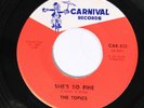 The Topics CARNIVAL 520 M- SOUL NORTHERN SOUL 45