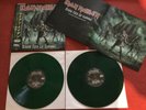 Iron Maiden Eddie Rips Update Iceland 2 Green Vinyl Mint plus Beilage