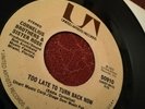 Too Late To Turn Back Now by Cornelius Brothers & Sister Rose  Northern Soul