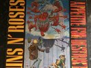 80s Heavy Rock GUNS N' ROSES appetite for destruction UK Vinyl LP + Inner