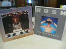 RUSH x 2 Vinyl LP ALBUMS  ALL the WORLD's a STAGE + BIG MONEY  CLEAN Vinyl  VG+
