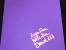 WITH THE DEAD - LOVE FROM ..  2017 RISE ABOVE RISELP215 DIE-HARD PURPLE 7