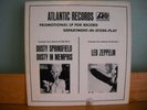 Led Zeppelin / Dusty Springfield white label promo LP