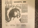 Rare Jimi Hendrix Goodbye Jimi Live Bootleg Lp VG++