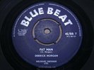DERRICK MORGAN   Fat Man   EX   1960 UK BLUE BEAT BB 7   Reggae R&B Dancers