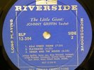 JOHNNY GRIFFIN Sextet The Little Giant LP 1st press VINYL ONLY  NO JACKET Lv112