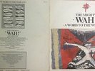 PETE WYLIE MIGHTY WAH  A WORD TO THE WISE GUY LP RARE WHITE LABEL TEST PRESSING