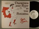 Joan Baez  Diamonds And Rust In The Bullring   Folk Rock  RARE Original LP